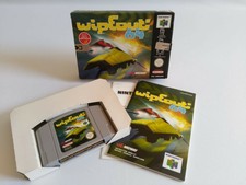 WipEout 64 - Nintendo N64 Spiel OVP Game PAL - 4 Player