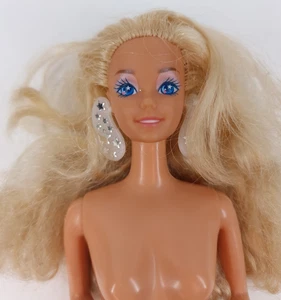 Super Star Barbie Doll Vintage 1988 Mattel Superstar With Earrings and Ring - Bild 1 von 11