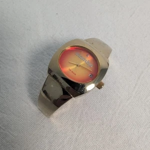 Vintage Mambo Watch 2000s Y2K Unisex Gold Art Water Sports Orange Face Godess - Picture 1 of 15