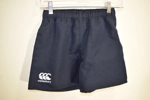 Canterbury Rugby Shorts Black Junior Professional New Zealand BOYS 10 Quick Dry - Picture 1 of 16