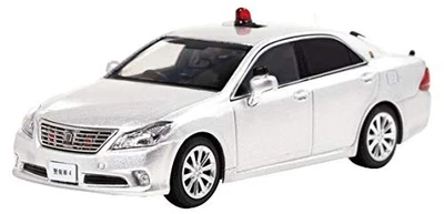 RAI'S 1/43 Toyota Crown GRS202 2014 Police car Silver H7431403 Diecast Model Car - Image 1 of 3