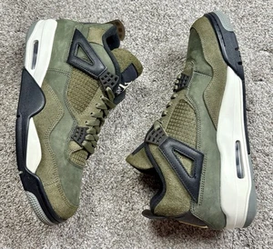 Air Jordan 4 Retro SE Herren Craft Olivgrün Turnschuhe Größe 11 US FB9927-200 - Bild 1 von 6