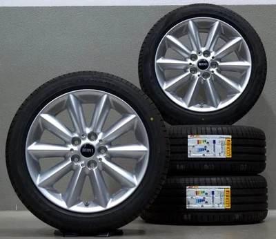 Original Mini F54 Clubman 17 Zoll 518 Räder Reifen Sommerreifen Felgen O990O NEU - Bild 1 von 4