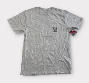 Camiseta Burlebo Hombre Talla Grande Gris Manga Corta NUEVA - Imagen 1 de 10