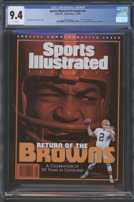 Sports Illustrated Presents Return of the Browns 1999 #V1 #NN - CGC 9,4 casi nuevo Foto 1 de 2