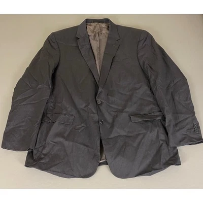 Kenneth Cole Abrigo Deportivo Blazer Chaqueta Para Hombre 50R Azul Lana A Cuadros Dos Botones * Foto 1 de 4