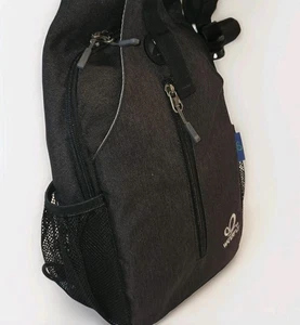 Bolso Bandolera WATERFLY Urban Elite 2 Ultraligero Negro/Gris • Nunca Usado - Imagen 1 de 16
