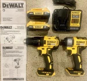 DEWALT 20V MAX Brushless Drill & Impact Driver Combo Kit (DCK277D2) - Picture 1 of 9