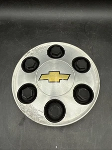 Chevy Silverado Suburban Tahoe Avalanche OEM Wheel Center Cap Machined 9596341 - Picture 1 of 9