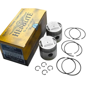 Kit pistone Hepolite 8:1 BSA A10 Golden Flash Ariel Huntmaster 650 11431 +60 - Foto 1 di 1