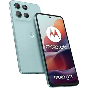 MOTOROLA G15 LTE 4G DUAL SIM 8GB RAM 512GB GLACIER BLUE 50MP GARANZIA ITALIA - Foto 1 di 6