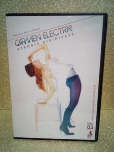 (1-1089) "CARMEN ELECTRA'S AEROBIC STRIPTEASE, DISC 3 OF 5" DVD / PRE-WATCHED - Picture 1 of 9
