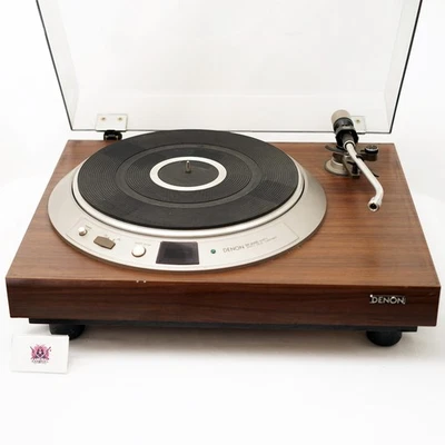 Denon DP-2500 Direct Drive Turntable Record Player Vintage Hi-Fi Tested Japan - Image 1 of 4