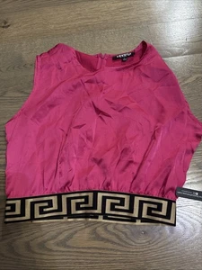 Top corto Love83 Love Yourself Light de verano para mujer rosa grande nuevo - Imagen 1 de 1