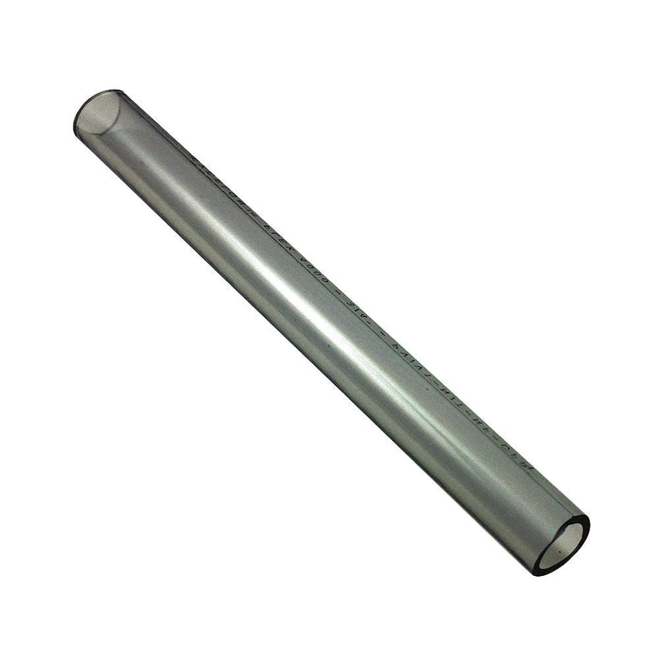 GRAINGER APPROVED 411810-6742 Tubing,1/2 I.D.,100 ft.,Clear,Flexible 4VUW4 - Image 1 of 1