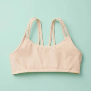 Yellowberry Girls Luna Hybrid Sports Bra L Doe Cream - Picture 1 of 8