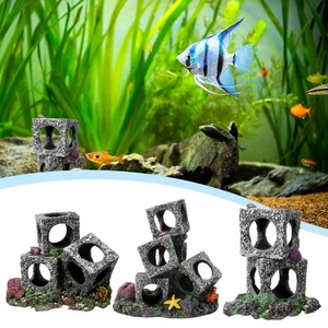 Aquarium, Aquarium, Brutbecken, Sanhu Buntbarschbecken, Ausweichhaus Block GTR1 - Bild 1 von 19