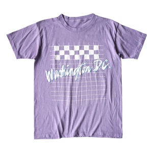 Camicia vintage Washington DC uomo media punto singolo anni 80 punk hardcore tee - Foto 1 di 12