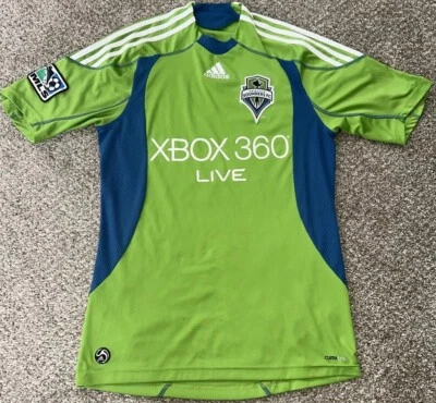 Adidas Seattle Sounders 2009 Ljungberg #10 Green Xbox Jersey Mens S - Image 1 of 4