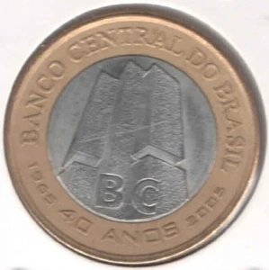 Brazil Coin 40th Anniversary - Central Bank of Brazil EB203 - Picture 1 of 4