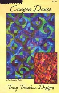 CANYON DANCE ~ Wall 38x38" ~ Crib 47.5x57" ~ Lap 57x76" ~ Queen 95x104.5" - Imagen 1 de 5