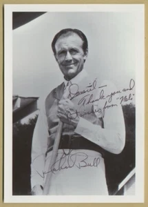 Richard Bull (1924-2014) - La Petite Maison dans la prairie - Photo dédicacée - Foto 1 di 1
