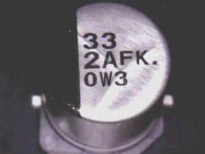  33uF 33mfd 100V 10 x 9 mm SMD Condensatori elettrolitici alluminio [Qtà 10] (C14B5) - Foto 1 di 7
