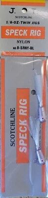 JEROS TACKLE Nylon Speck Rig Light Purple 1/8-Oz.