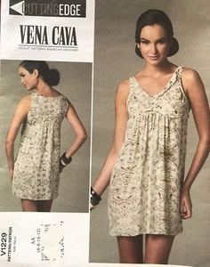VOGUE Misses' Dress Vena Cava Pattern V1229 Size 6-12 UNCUT - Picture 1 of 2