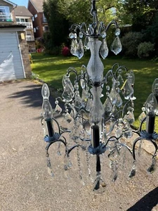 chandelier - glass. 95cm x 53cm - Picture 1 of 3