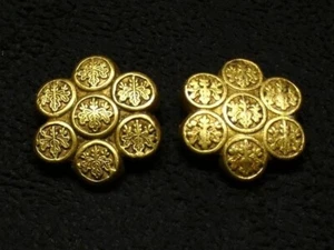 Espada TSUBA Katana Edo Era Hierro Kiri Shichiyo Cresta Japonesa Antigua con Caja - Imagen 1 de 5