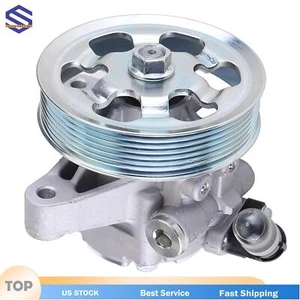 Power Steering Pump + PULLEY FOR Acura RDX 2007-2012 Base & 2010-2012 SH-AWD - Picture 1 of 8