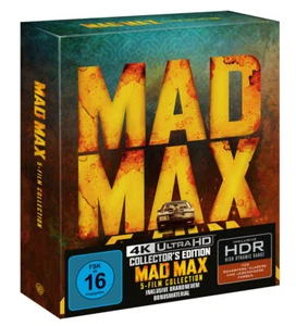 Mad Max 5-Movie Collect. Edition Box im 4K UHD 8 Disc Ed. UHD NEU OVP - Bild 1 von 1