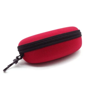 Sunglasses Case, Eyeglasses Case, Portable Zipper Protect Case with Clip - Picture 1 of 9