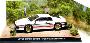 Lotus Esprit Turbo For Your Eyes Only 007 James Bond 1:43 Diecast Car + Magazine