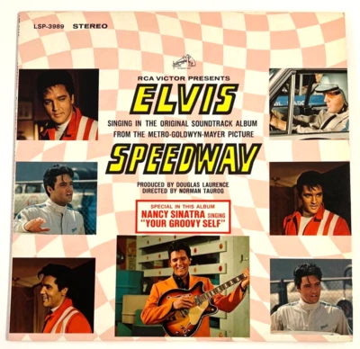 ELVIS PRESLEY ~ SPEEDWAY LP AN ORIGINAL SOUNDTRACK ALBUM ~ #LSP-3989 ~ STEREO - Image 1 of 4