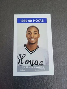 1989-90 Georgetown #11 Alonzo Mourning - Picture 1 of 2
