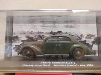 CABRIOLET OPEL ADMIRAL 1941. #85. Auto militari della seconda guerra mondiale - Immagine 1 di 4