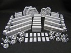 60pc DungeonSticks Sci Fi Map Building Wall Tile Set Scenery Terrain 3D Printed