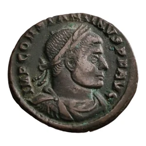 Constantine the Great Soli Invicto Comiti Roman Coin Lyon Mint 313-4 Ancient 8Q - Picture 1 of 2