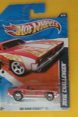 DELRAN FIRE DEPARTMENT DODGE -1:64 DIECAST CAR - DIXIE CHALLENGER -  HW 2011 - Image 1 of 4