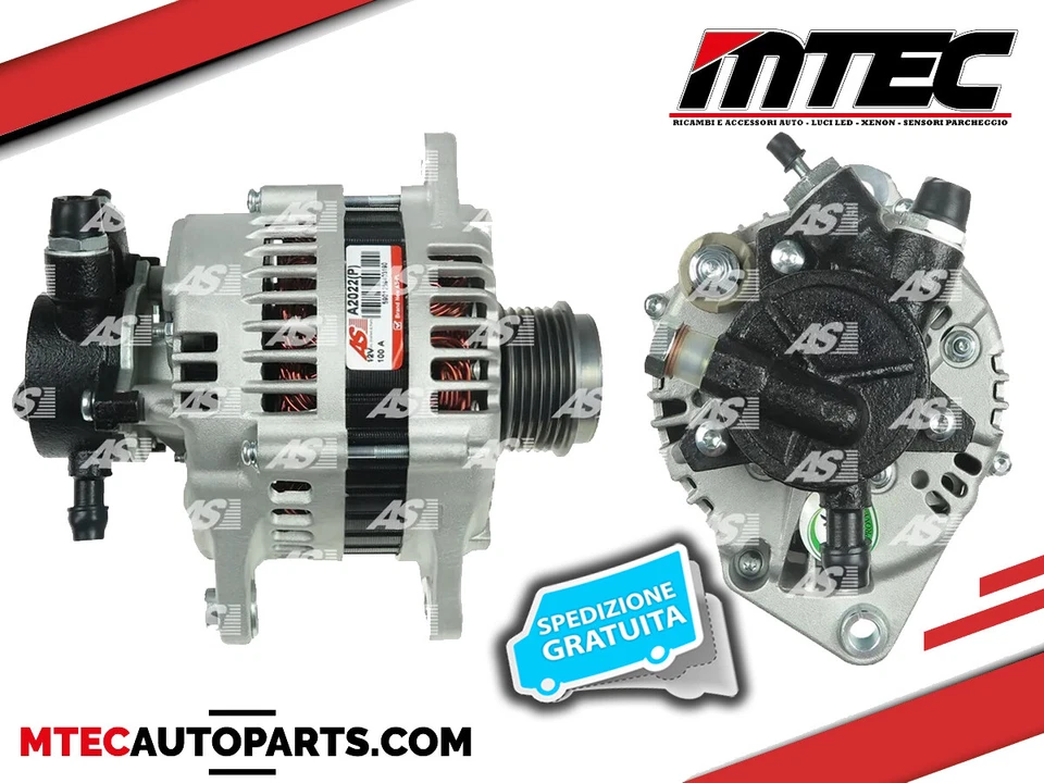 ALTERNATORE NUOVO OPEL ASTRA H MERIVA 1.7 DTI CDTI 14v 100A - LR1100508B - Image 1 of 1