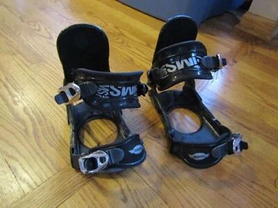 FIJACIONES SIMS SNOWBORAD - NEGRAS - PEQUEÑAS Foto 1 de 4