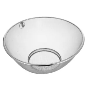 Stainless Steel Mesh Basin Filtered Rice Basket Washing Bowl Strainer - Picture 1 of 12