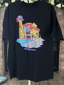 Vintage Planet Hollywood Walt Disney World T-Shirt Size XL Black Made in USA - Picture 1 of 4