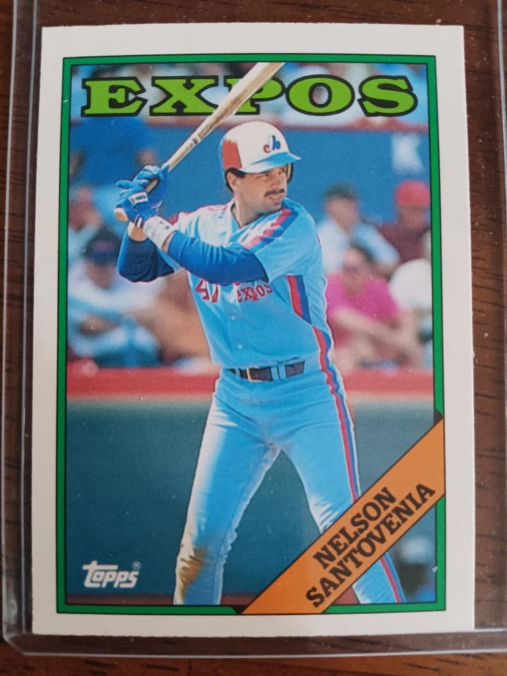 NELSON SANTOVENIA EZPOS 1988 TOPPS TRADED BASEBALL CARD #102T - Image 1 of 1