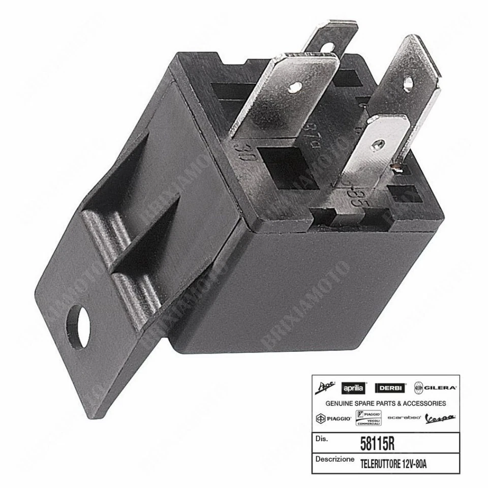 RELE' TELERUTTORE PIAGGIO APE LIBERTY VESPA 58115R