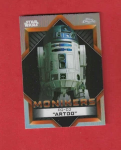 2023 Topps Star Wars Chrome Insert Monikers R2-D2 Karte M-10 - Bild 1 von 1