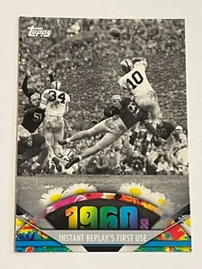2011 Topps American Pie 1960's #85 - CBS Sports - Instant Replay's First Use - Picture 1 of 2