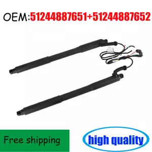 2* 51244887651/652 Rear L&R Electric Tailgate Lift Supports For BMW X5 E70 07-13 - Picture 1 of 6